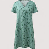 Jeanne™ | Robe à décolleté en V avec imprimé