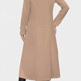 Philippine - Manteau long à double boutonnage et revers