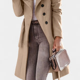 Odette - Manteau long à ceinture