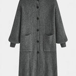 Amélie - Manteau long à col roulé