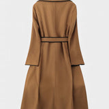 Marguerite - Manteau long ceinturé