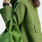 Cornélie - Manteau long oversize à double boutonnage