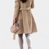 Odette - Manteau long à ceinture