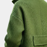 Cornélie - Manteau long oversize à double boutonnage