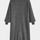 Amélie - Manteau long à col roulé