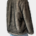 Noëlle - Manteau en peluche allure affirmée