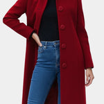 Cosette - Manteau long d'hiver coupe ajustée