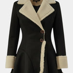Agathe - Manteau cintré évasé à boutons