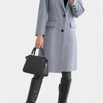 Vivienne - Manteau mi-long coupe ajustée