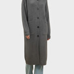 Amélie - Manteau long à col roulé