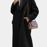 Cornélie - Manteau long oversize à double boutonnage