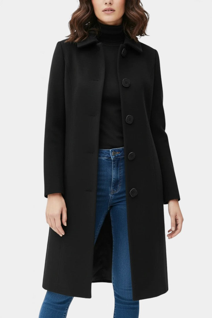 Cosette - Manteau long d'hiver coupe ajustée