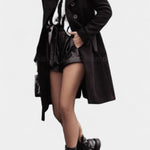 Odette - Manteau long à ceinture