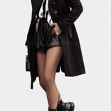 Odette - Manteau long à ceinture