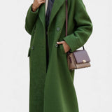 Cornélie - Manteau long oversize à double boutonnage