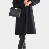 Vivienne - Manteau mi-long coupe ajustée