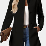 Pierrette - Manteau à col haut coupe ajustée