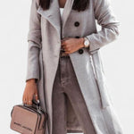 Odette - Manteau long à ceinture