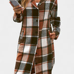 Odile - Veste à carreaux à capuche