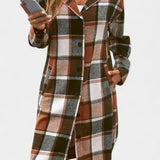 Odile - Veste à carreaux à capuche