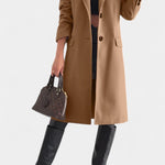 Vivienne - Manteau mi-long coupe ajustée