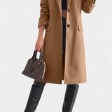 Vivienne - Manteau mi-long coupe ajustée