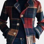 Emma - Veste courte à carreaux intemporelle