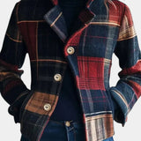 Emma - Veste courte à carreaux intemporelle