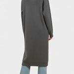 Amélie - Manteau long à col roulé