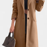 Vivienne - Manteau mi-long coupe ajustée