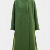 Cornélie - Manteau long oversize à double boutonnage