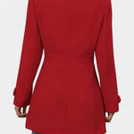 Renée - Manteau à ceinture coupe ajustée