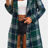 Odile - Veste à carreaux à capuche