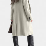 Vivienne - Manteau mi-long coupe ajustée