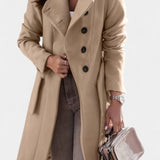 Odette - Manteau long à ceinture