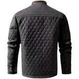 Jude Veste Matelassée Homme – Manteau Léger et Chaud avec Empiècements Contrastés aux Épaules