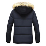 Amos Parka d’Hiver Homme – Manteau Rembourré avec Col en Fourrure et Coupe Confortable