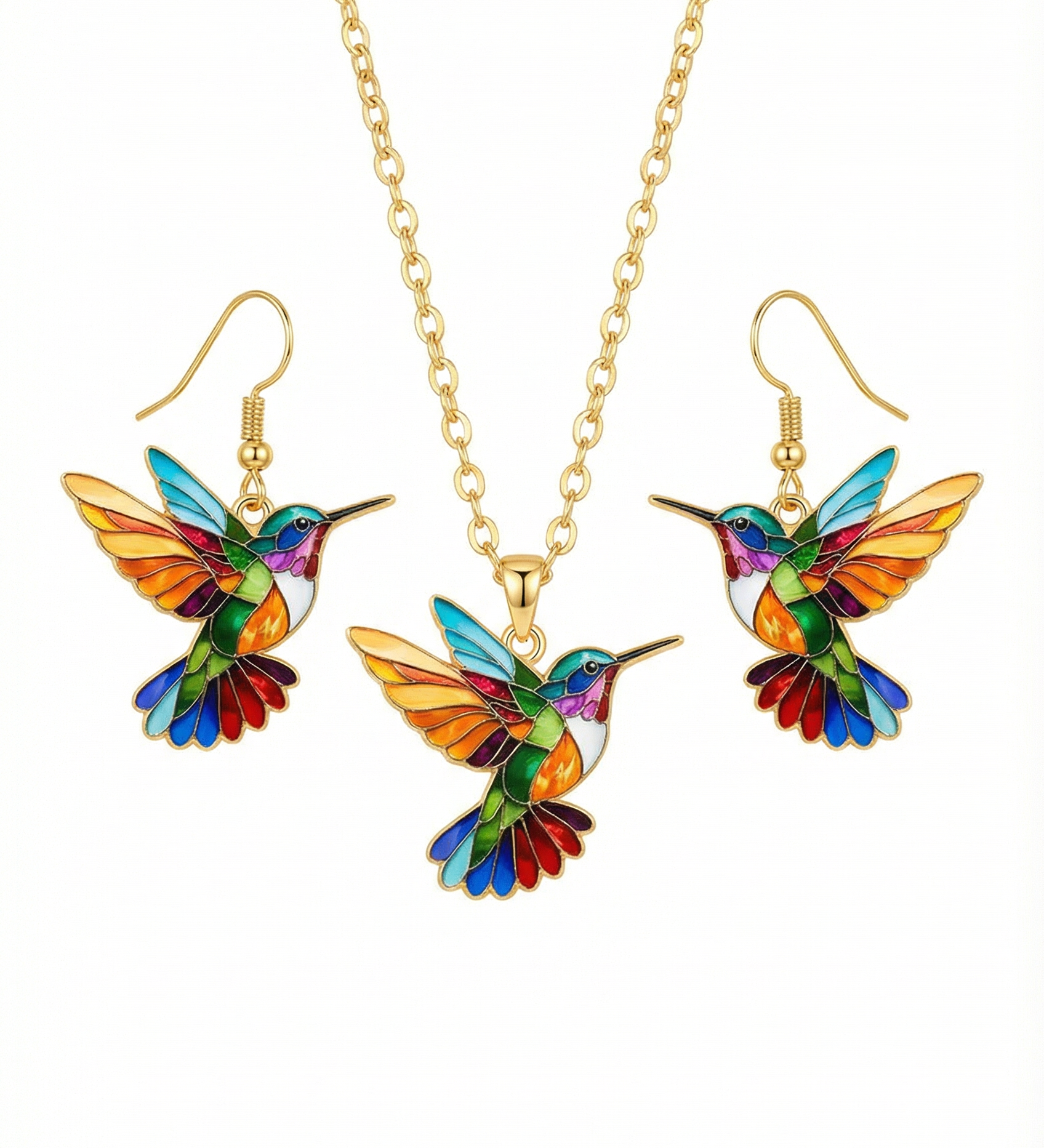 Lola™ | Collier Magnifique Colibri