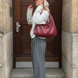 Louisa Sac Hobo Femme – Tressé Élégant, Spacieux & Style Intemporel