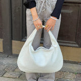 Louisa Sac Hobo Femme – Tressé Élégant, Spacieux & Style Intemporel
