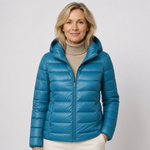 Véronique - Veste mi-saison bleu marine