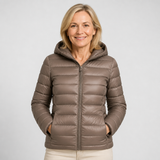 Irène - Veste mi-saison champagne