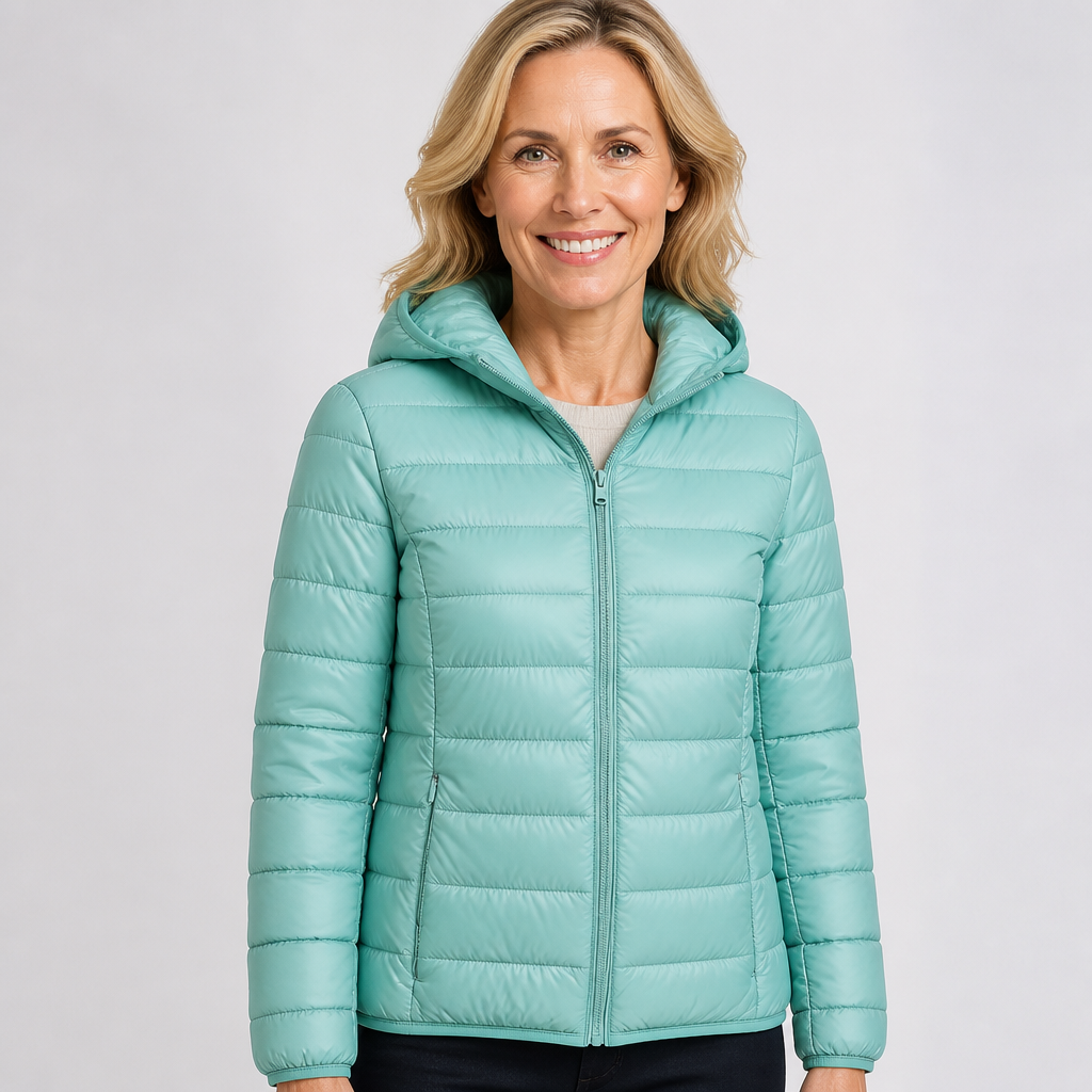 Fanny - Veste mi-saison vert menthe