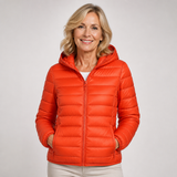 Sabine - Veste mi-saison orange
