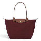 Karin - Grande sacoche pliable en bordeaux