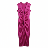 Maila™ | Robe Drapée Élégante