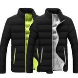 Thijmen Veste d’Hiver Homme Lunero Eindhoven – Manteau Léger et Chaud Coupe Moderne