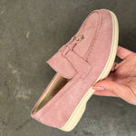 Marine - Mocassins roses - photo 3
