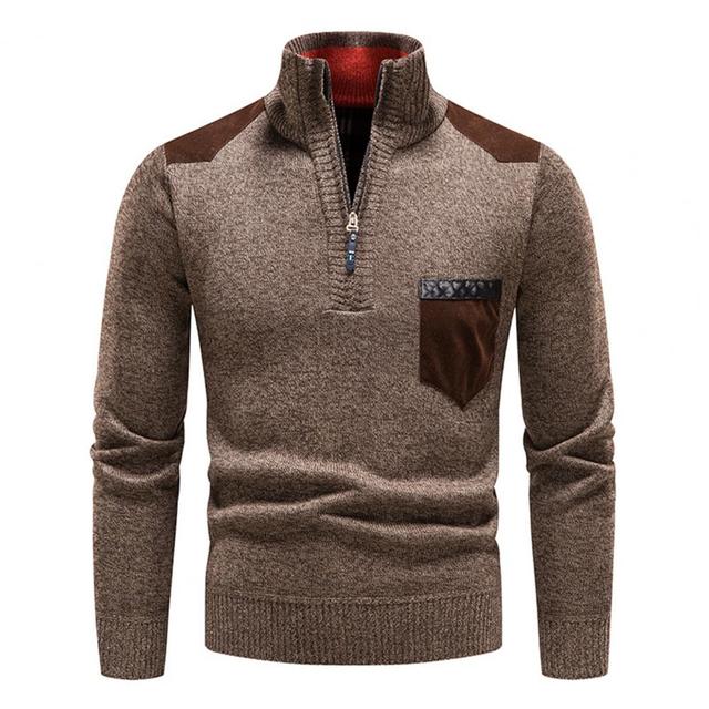 Vito Pull en Maille Premium Homme – Pull Doux, Chaud & Léger avec Coupe Ajustée Confortable