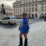 Minerva Pull Oversize Femme – Robe Pull Polyvalente Coupe Relax en Tissu Doux